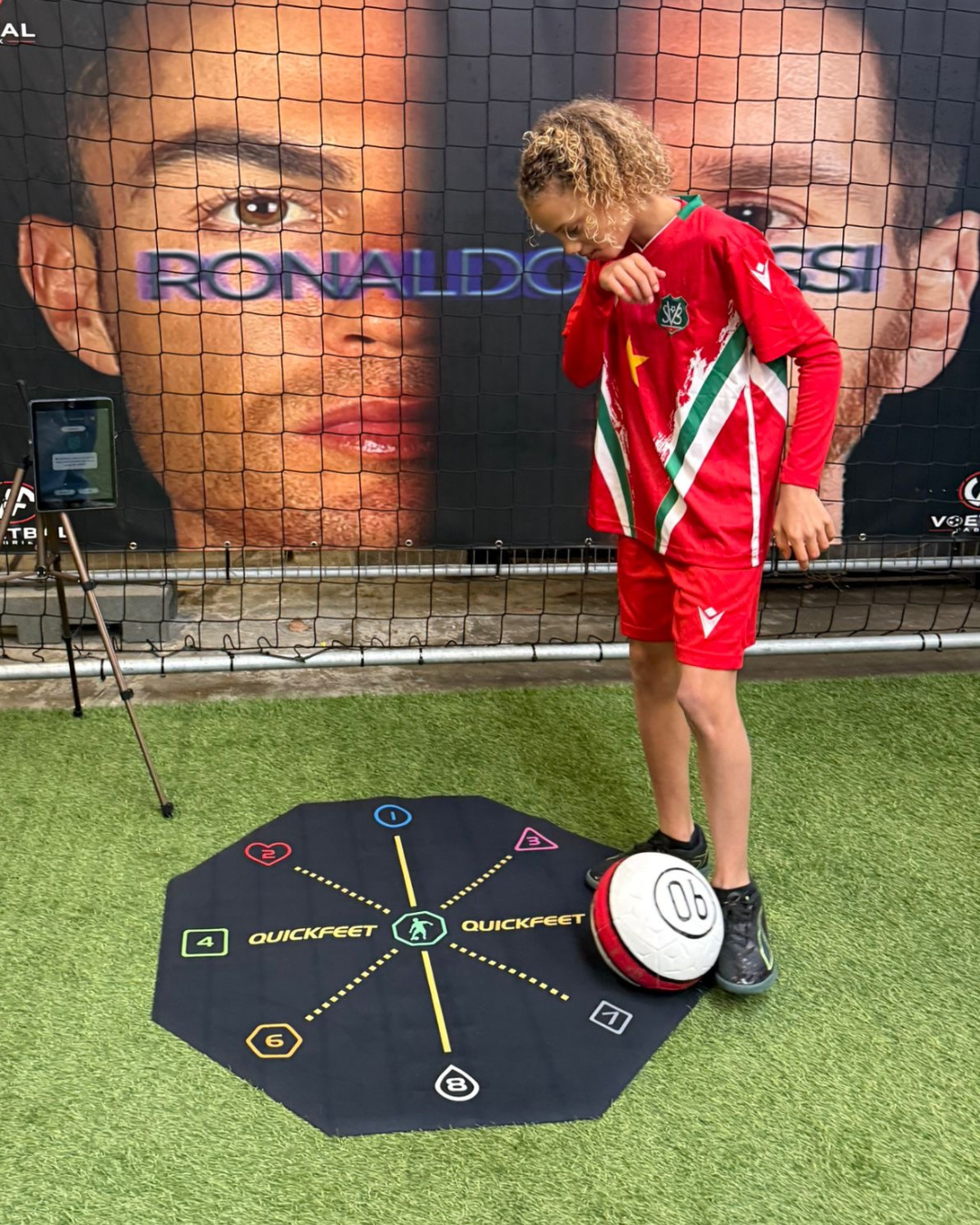QUICKFEET Touch Voetbalmat - Footballgadgets.shop