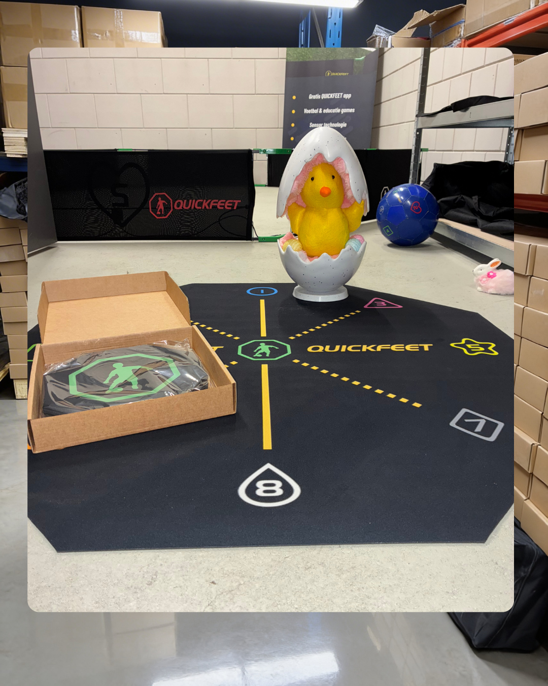 Voetbalproducten testen en ophalen in België en Nederland