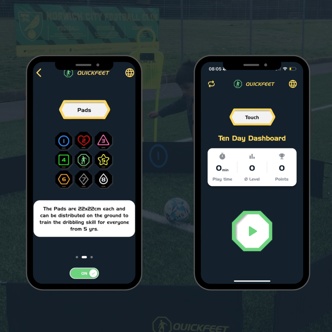 QUICKFEET Dribble Pads - Footballgadgets.shop