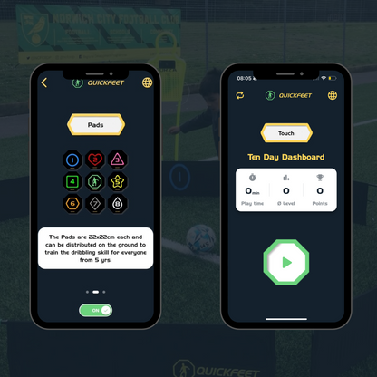 QUICKFEET Dribble Pads - Footballgadgets.shop