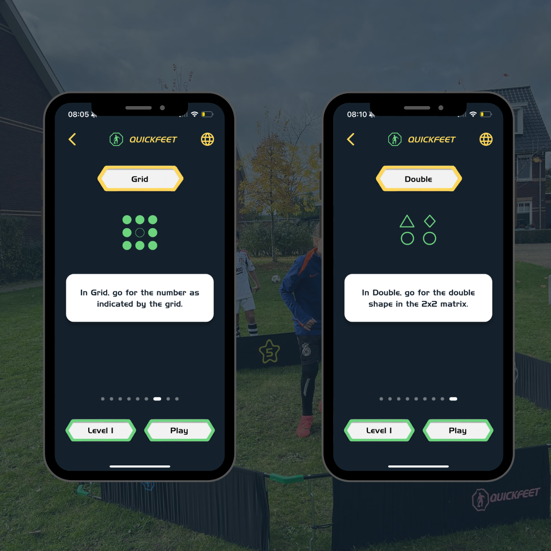 QUICKFEET Play + gratis app met 10 games