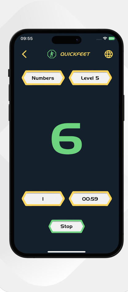 QUICKFEET Touch - interactieve voetbal mat & app - Footballgadgets.shop