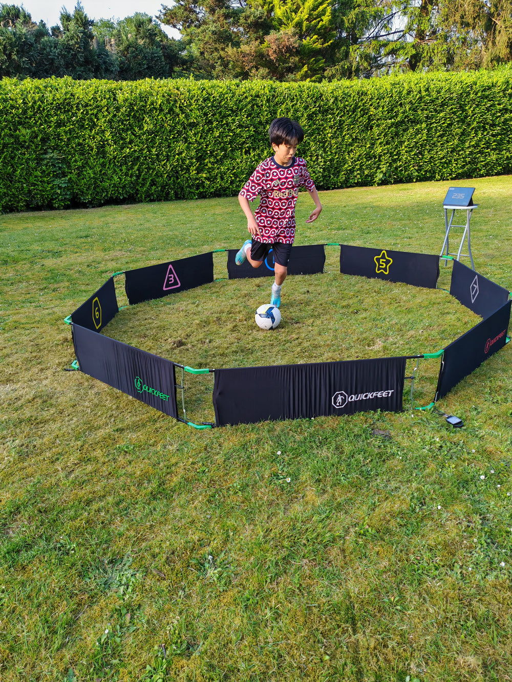 QUICKFEET Coaching System - inclusief voetbalsensoren - Footballgadgets.shop