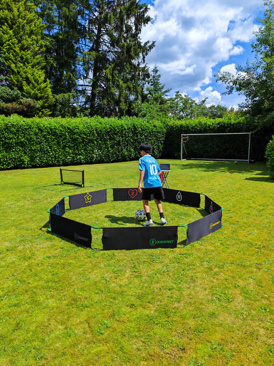 QUICKFEET Coaching System - inclusief voetbalsensoren