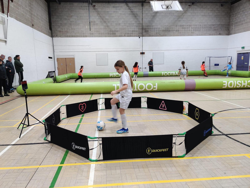QUICKFEET Coaching System - inclusief voetbalsensoren