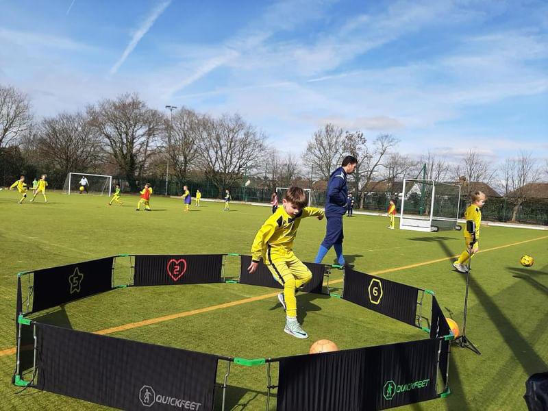QUICKFEET Coaching System - inclusief voetbalsensoren