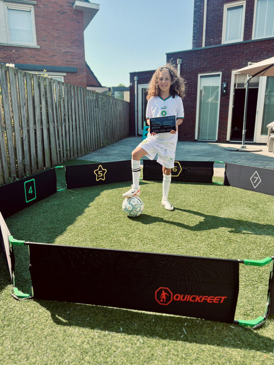 QUICKFEET Coaching System - inclusief voetbalsensoren