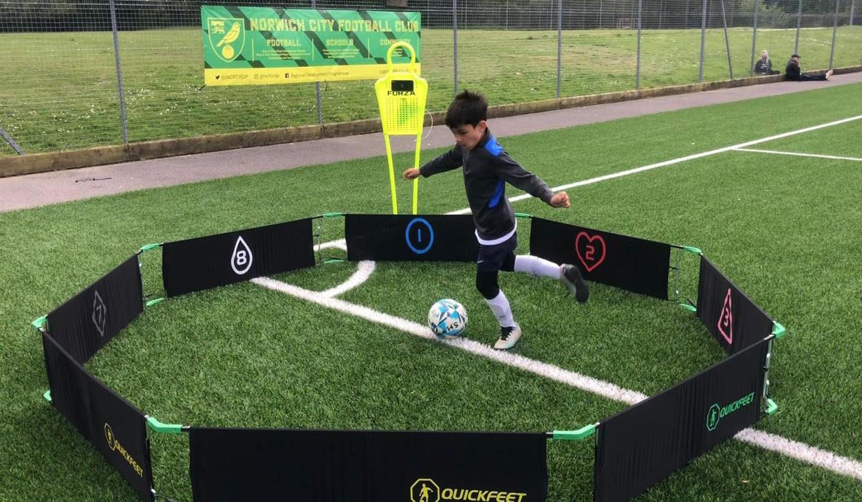 QUICKFEET Coaching System - inclusief voetbalsensoren