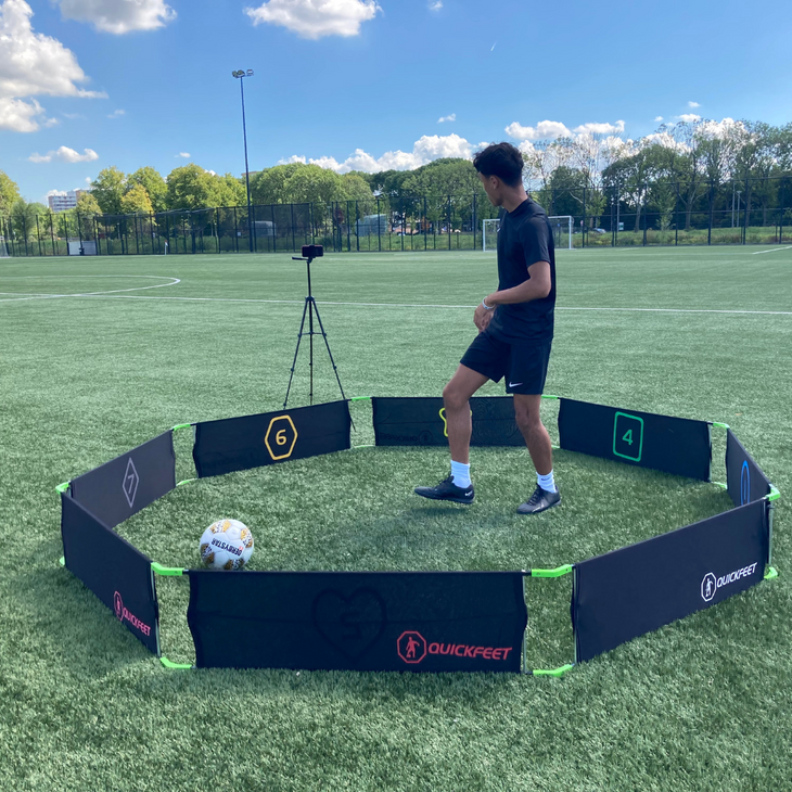 QUICKFEET Coaching System - inclusief voetbalsensoren